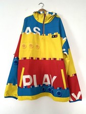 Adidas x Classic LEGO® 1/4 Zip Windbreaker Kinder Größe UK Alter 13/14 Neu Neu mit Etikett