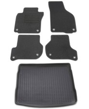 Fußmatten Kofferraumwanne für VW Golf 5 2003-2006 im Set Automatten Auslage
