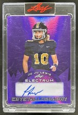 2024 Leaf Electrum JJ Lewis Crystallography Purple Auto #/7