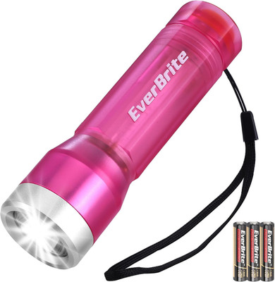 Small Flashlight, Compact LED Flash Light with 3 Modes, 3 AAA Batteries Included