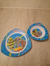 Set of 2 Vintage Fimbles  Melamine Bowls Rare very good condition collectible 