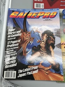 Lot of 5 Vintage 1980's 1990's Video Game Magazines GamePro Mega Play Sega MORE!