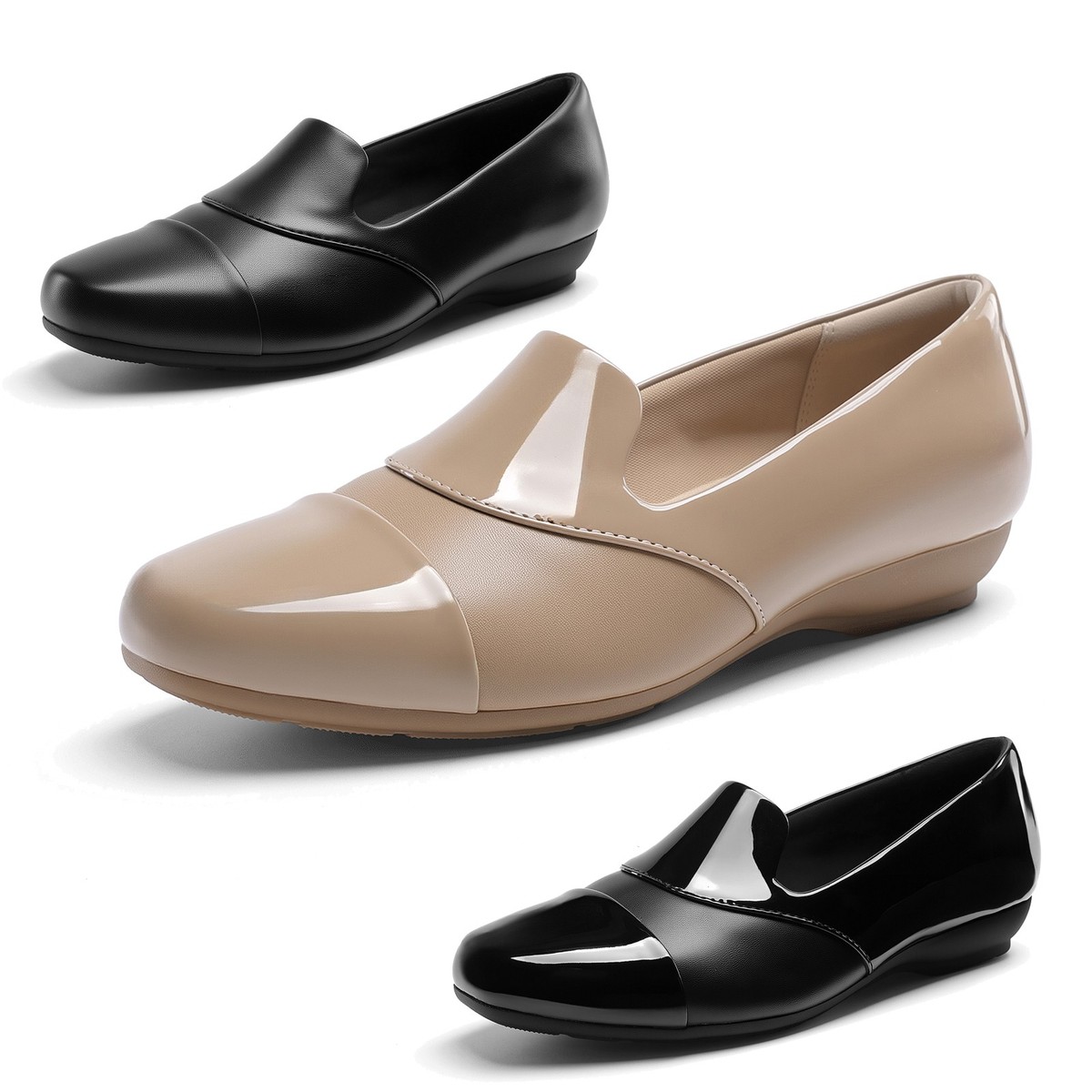 chinese dress ladies Amazon.com | Ortho + Rest Women Orthopedic Dress Shoes Bunions Loafers Slip  On Orthotic Shoes (6,Black PU)