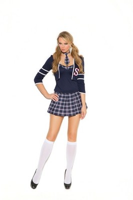 sexy ELEGANT MOMENTS class DISTRACTION naughty SCHOOL girl PARTY costume UNIFORM