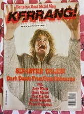 KERRANG! Magazine Issue #114 (February-March 1986) - Ozzy Osbourne