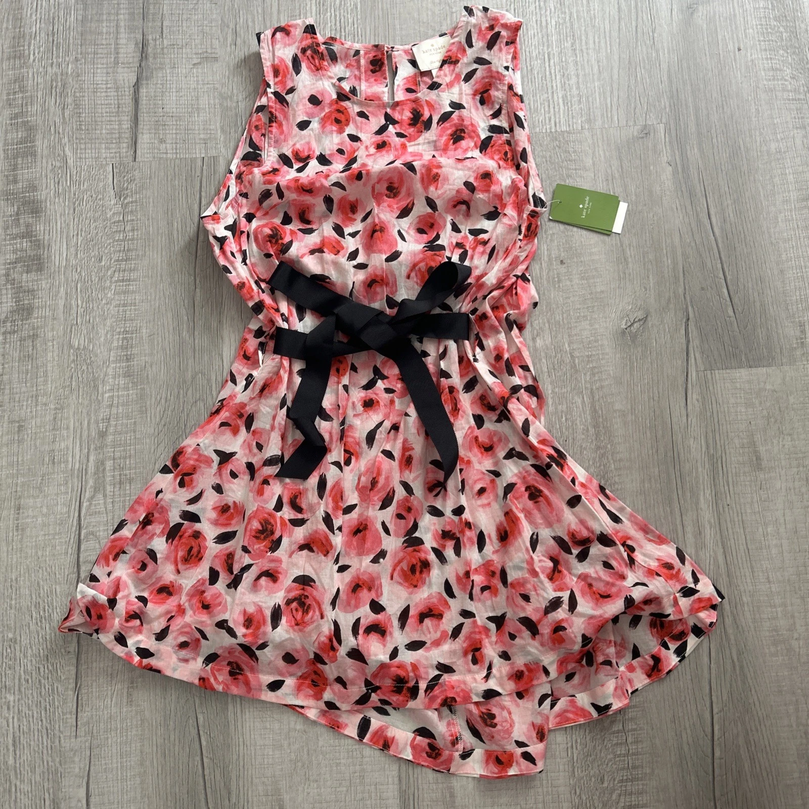 Kate Spade New York rosa Bay of Roses abito tubino donna piccolo copricostume da bagno