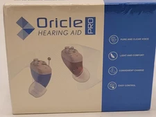 Oricle Pro Hearing Aids for Seniors 16 Channel 48 Hour Battery JH-A17BT