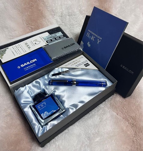 Sailor Professional Gear Sky 2020 Limited Füllfederhalter 21K MF Feder Neu - Bild 4 von 20