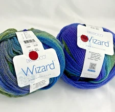 Berroco WIZARD Superwash Wool Yarn BULKY Extrafine Merino + Nylon in LAPIS Varig