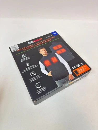 32 Degrees Rechargeable Adjustable Heated Vest, 1000MAH Battery Pack Included, L image 3