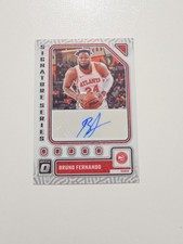 2023-24 Panini Donruss Optic - Signature Series Bruno Fernando #SS-BRO (AU)