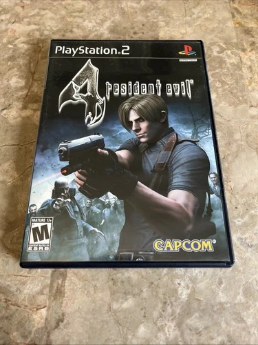 PS2 Resident Evil 4 Sony PlayStation 2 Black Label - CIB - Complete With Manual