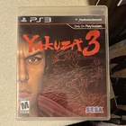 SEGA Yakuza 3 PS3 Action Adventure M NTSC-U/C Disc w/ Case Yakuza Series