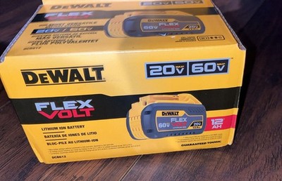 Dewalt DCB612 FLEXVOLT LI-ION Battery 12.0Ah 20V/60V MAX New