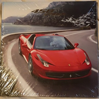 Ferrari 458 Spider Hard Cover Brochure Sealed