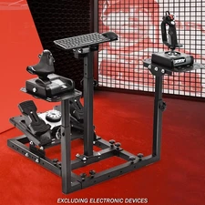 Supllueer Flight Simulator Stand Racing Stand Fit Logitech G29 G920 Thrustmaster