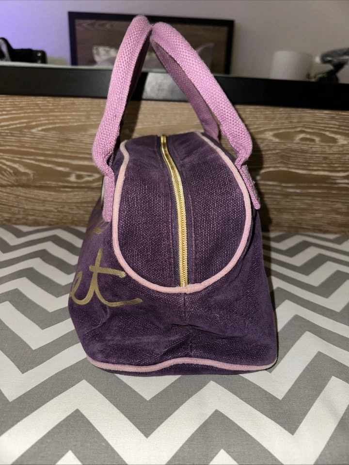 Bolso de Maquillaje Vintage Victoria’s Secret Años 90 Y2K Púrpura Foto 4 de 4