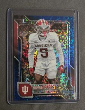 2025 Bowman University Chrome - D'Angelo Ponds #104 Blue Mini-Diamond Refractor