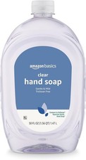 Gentle & Mild Clear Liquid Hand Soap Refill, 50 fl oz Triclosan-Free, Previously 0.32 per fl oz