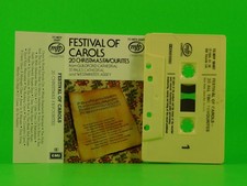 VARIOUS ARTISTS FESTIVAL OF CAROLS 113 20 Track Audio Cassette MUSIC FOR PLEA