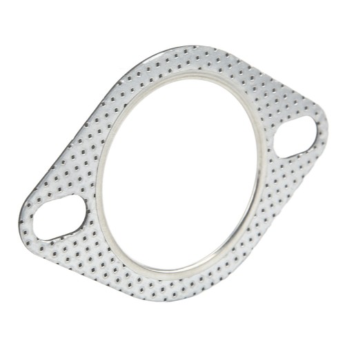 Down Pipe Gasket Exhaust Flange Gasket Heat Resistant Reinforced Steel 2 Holes - Picture 3 of 12