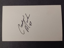 Cedric Mack Signed Index Card - Cardinals, Chargers, Chiefs, Saints, Baylor