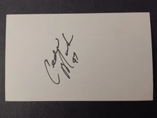 Cedric Mack Signed Index Card - Cardinals, Chargers, Chiefs, Saints, Baylor