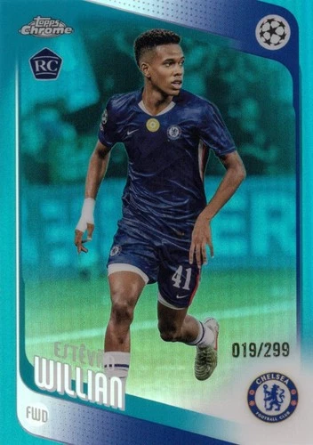 2025 Topps Chrome Estevao Willian Refractor