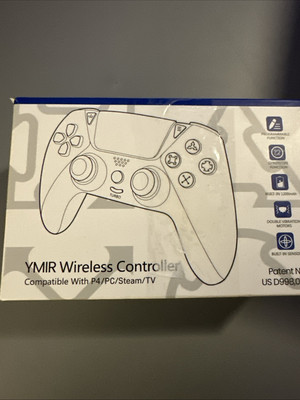 YMIR PS4 Controller Wireless, Gamepad Mando Game For P4/PC/Steam/TV
