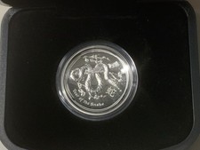 1 Dollar Lunar II Schlange Snake Silver Proof  1 Oz Silber PP 2013