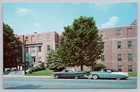 Postcard King's Daughters Hospital Ashland Kentucky KY Old Cars