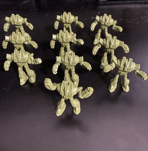 Battletech Mech Minis Miniatures Gundam Robotech Japan TTRPG Figure VTG Lot 5