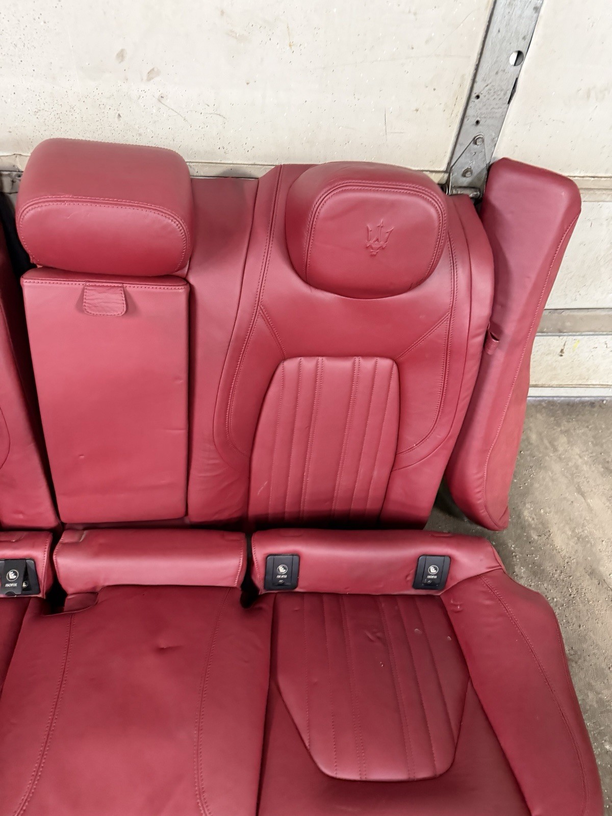 2014-2017 Maserati Ghibli Complete Interior Seat & Door Panel Set Red Rosso 