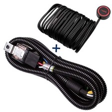 80A Horn Wiring Harness Relay Kit and Push Button 12V Wiring harness button