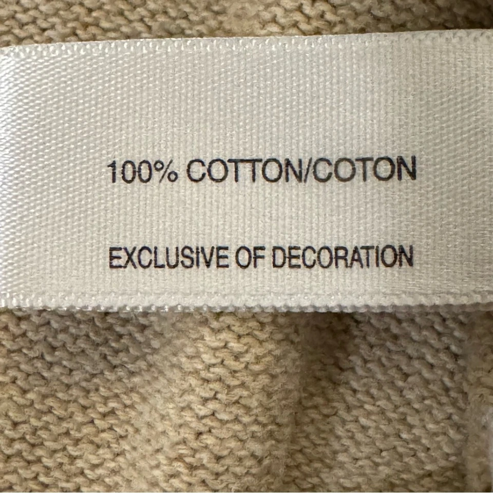 Cutter & Buck tan black Argyle zip neck golf sweat sweater shirt top sz XXL b55 - Image 4 of 4