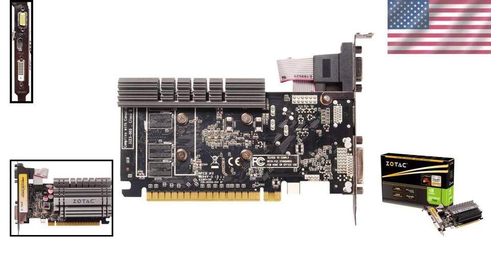 NVIDIA GeForce GT 730 4GB Graphics Card - Ultimate Upgrade for 3D Gaming - Image 2 of 4