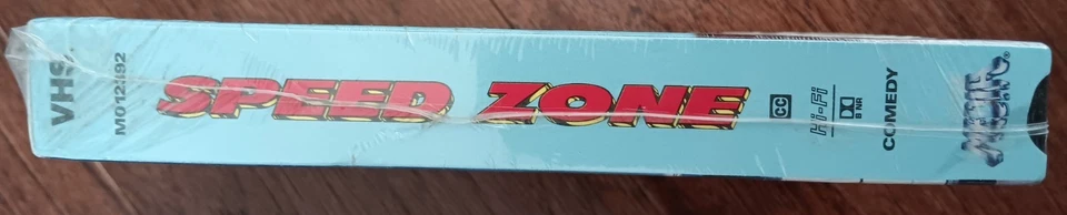 Speed Zone Sealed VHS 1989 POP 1 - Image 3 of 4