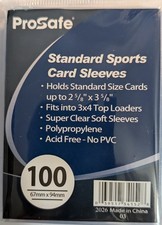 Pro Safe Penny Sleeves Clear Sports Card Sleeves 5 50 100 200 500 1000 5000 Bulk