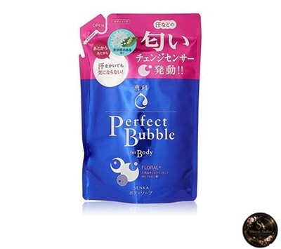 FT Shiseido Senka P Bubble Body Floral Plus Refill 350ml