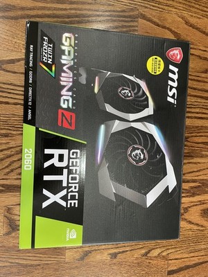MSI GeForce RTX 2060 Gaming Z GDDR6 Ray Tracing Twin Frozr 7 Double Fans OpenBox