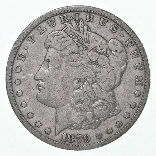 VG/F 1879 (P) Morgan Silver Dollar (1 coin) *9996