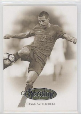 2018 Futera Unique Heritage Silver 26/39 Cesar Azpilicueta #HT010 0pa4
