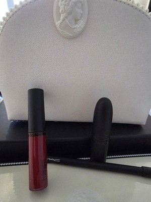 MAC Keepsakes Red Lip Bag Set NEU Limited Edition Ruby Woo Lippenstift