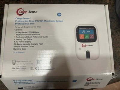 Coag-Sense PRO PT/INR Monitoring System Working Condition