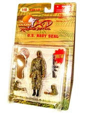 1:18 Ultimate Soldier Vietnam War U.S Navy SEAL LRRP  Stoner Gunner Figure