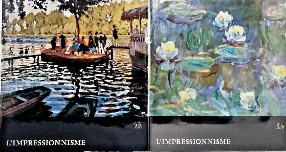 L' IMPRESSIONNISME T 1  et T2- JEAN LEYMARIE  - SKIRA  1955 2 volumes - Photo 2/4