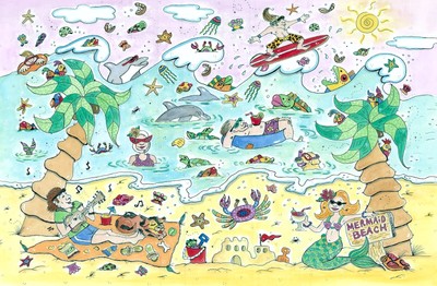 Whimsy Wood Jigsaw Puzzle-Mermaid Beach-500 pc wood puzzle ...