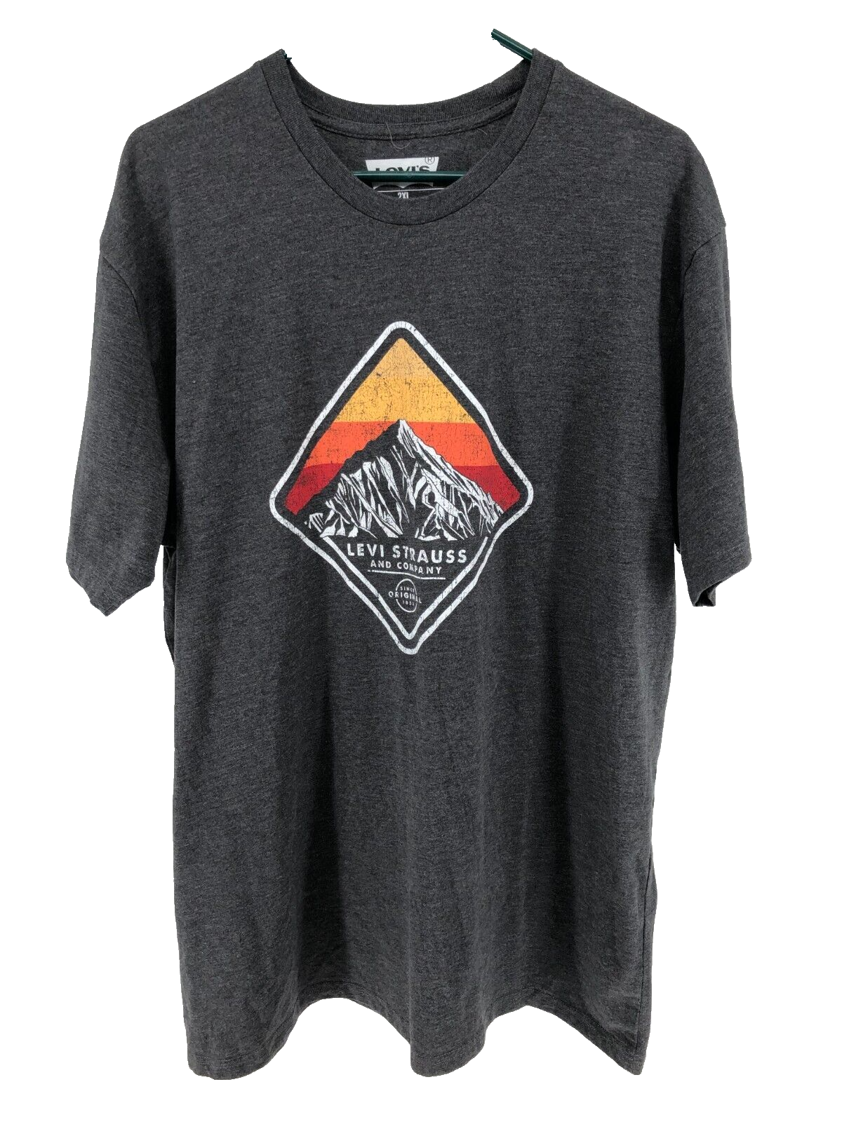 Levi's Short Sleeve T-Shirt Men's Size 2XL Black