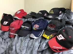nascar hat man