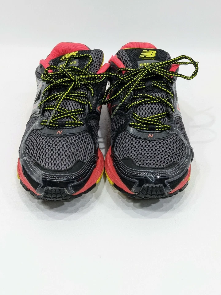 New Balance Mujer 680 V2 W680BP2 Negro Rojo Zapatos para Correr Tenis Talla 8 Foto 3 de 4